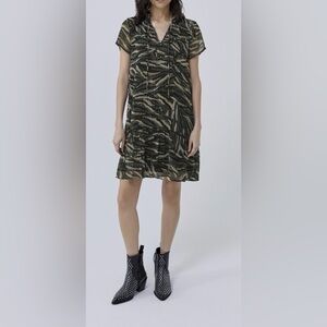 💥PRICE DROP💥 IKKS Camouflage Mini Dress